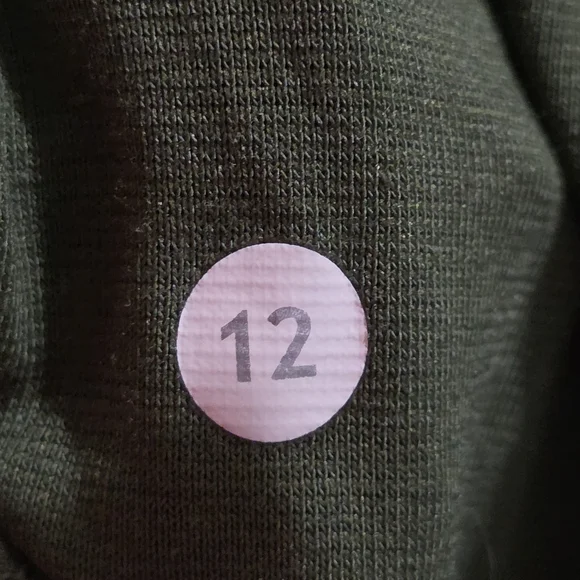 Lululemon Studio Pant Fatigue Green Size 12 - Picture 10 of 10